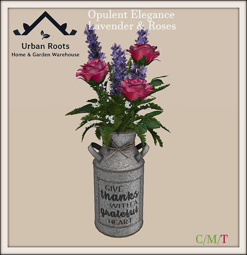 UR Opulent Elegance Roses & Lavender 