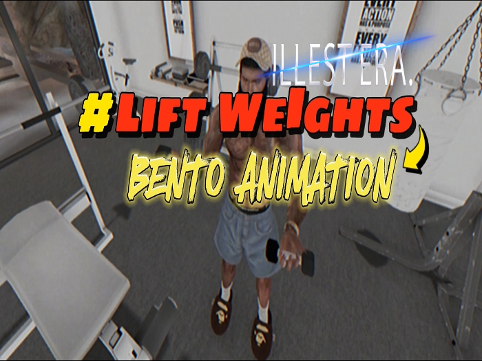 illestera-Lift Weights Bento Animation