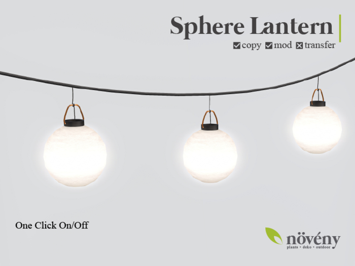 Noveny - Sphere Lantern - AddMe