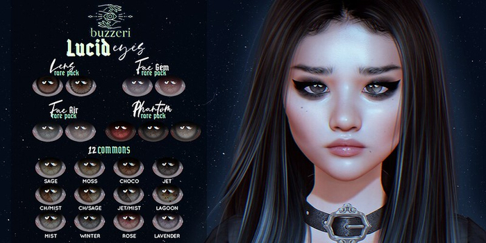 buzzeri. Lucid Eyes - Lavender (Omega)