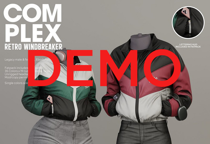[COMPLEX] RETRO WINDBREAKER [DEMO]