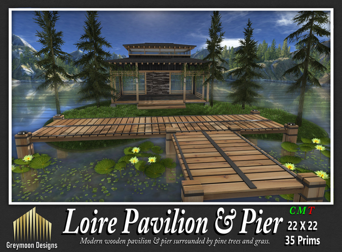 Greymoon Designs - Loire Pavilion & Pier