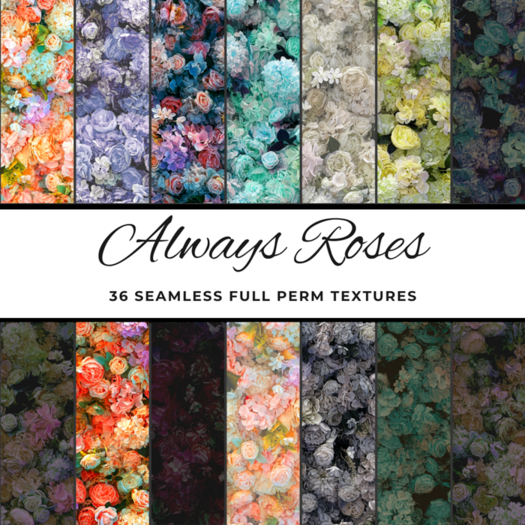 Always Roses - Seamless Textures