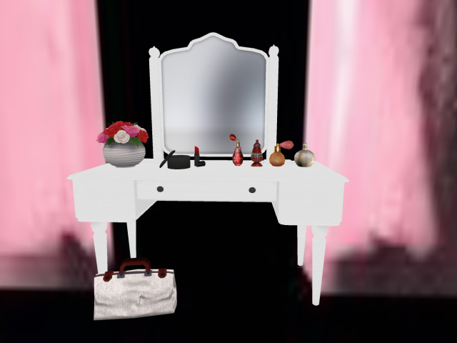 Makeup Table only Decor