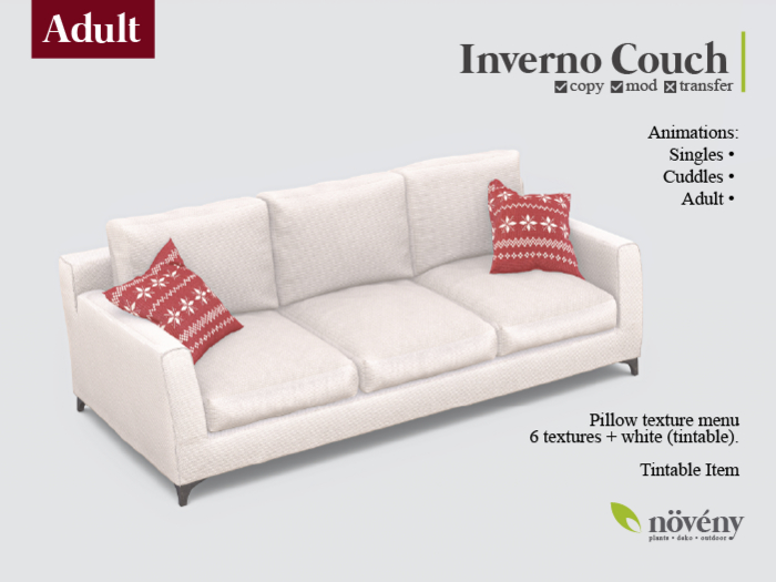 Noveny - Inverno Couch - Adult