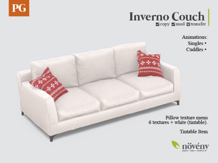 Noveny - Inverno Couch - PG