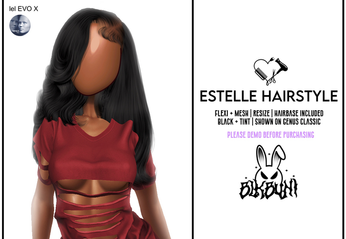 BLKBUNI: Estelle Hairstyle [UNPACKER]