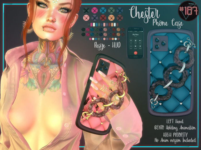 #187# Chester Phone Case *Holding*