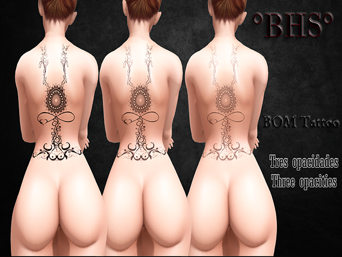 ::BHS:: Mixed Black Female Tattoo (add me)