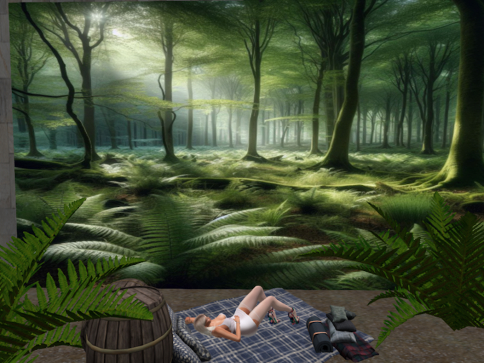 Mural Backdrop - Forest Floor (Boxed)
