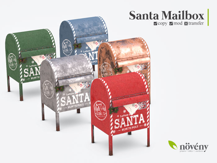 Noveny - Santa Mailbox - AddMe