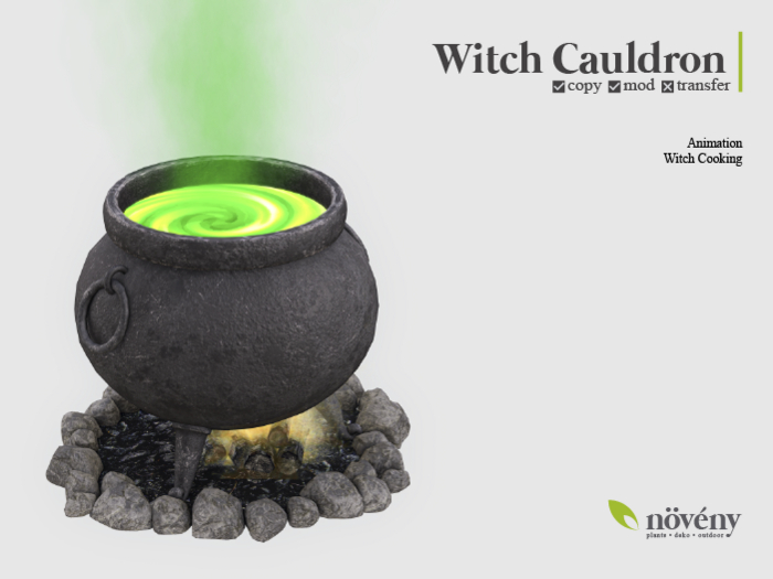 Noveny - Witch Cauldron - AddMe