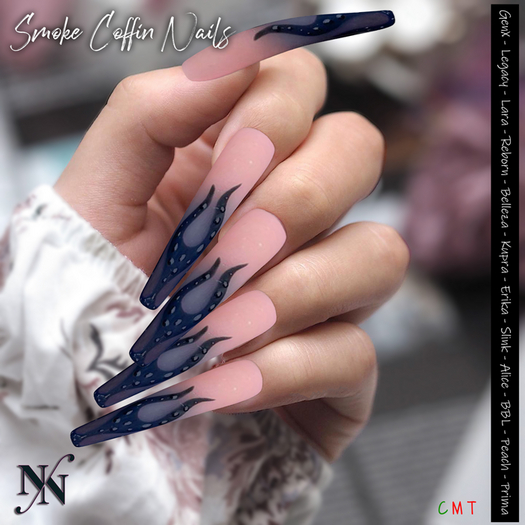 ::NN:: Smoke Coffin Nails  
