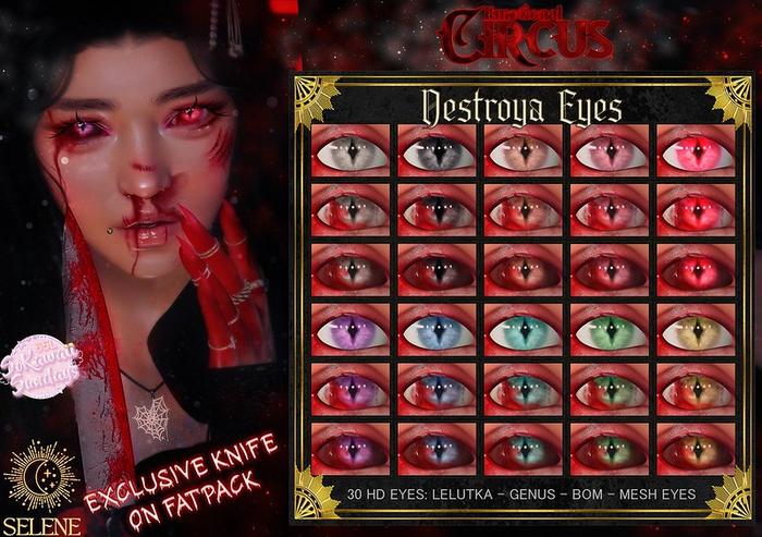 EMOTIONAL CIRCUS - DESTROYA EYES -FATPACK-