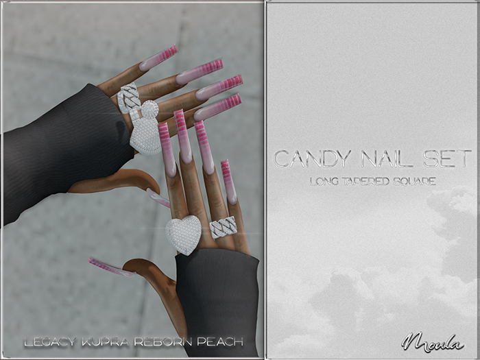 Moula. Candy Nail Set *gift*