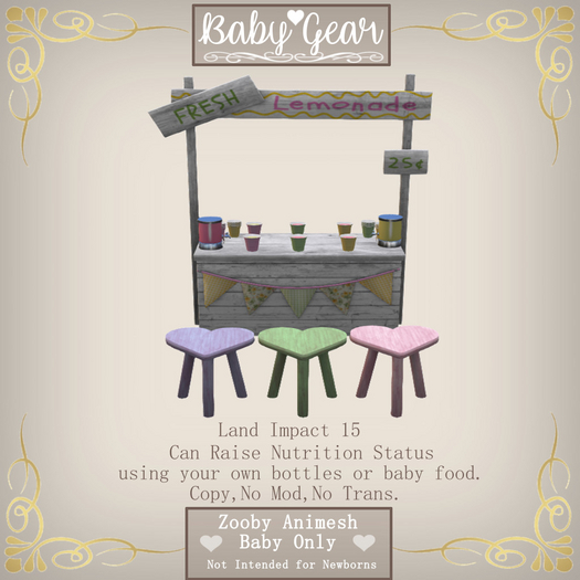 Animesh Zooby Lemonade Stand (Boxed)