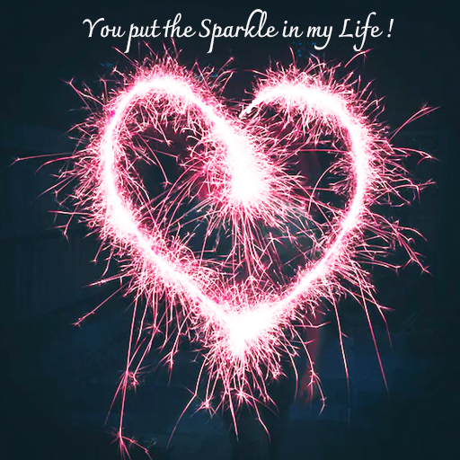 You put the Sparkle in my Life Valentine Card (Box)