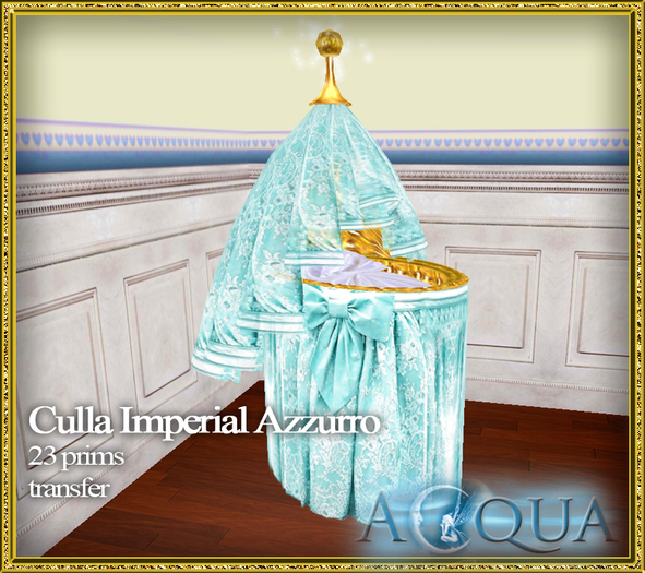 culla imperial (azzurro)