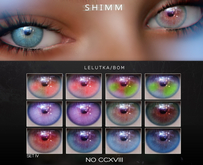 S H I M M  /  Lelutka Eyes Applier ~ BOM / CCXVIII SET IV
