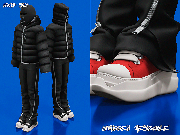 Poppin. Shoes High (Red)