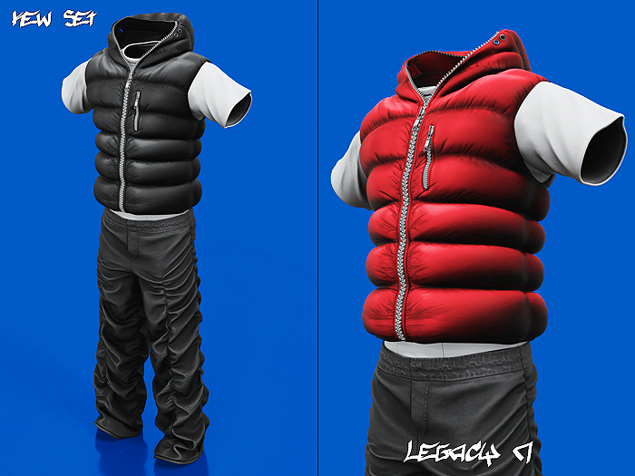 Poppin. Kew Vest (Red)