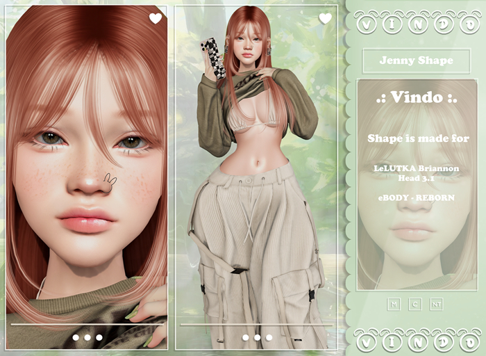 .: Vindo :. Jenny Shape