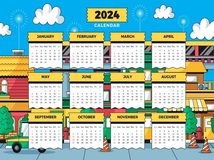 Second Life Marketplace 2024 CalendarNeighborhood