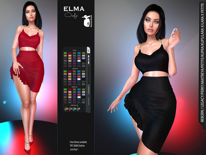 50 %Off Elma Outfit By Blackbird Lace>LaraX Included
