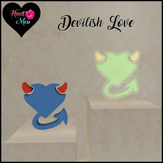*Hawt Mess* Devilish Love Decor