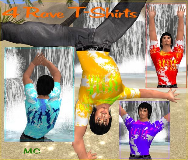 4 Rave T-Shirts