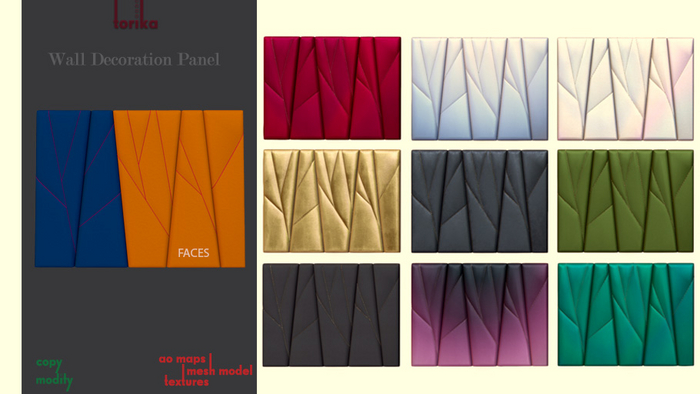 Torika Wall Decorative Panel (box)