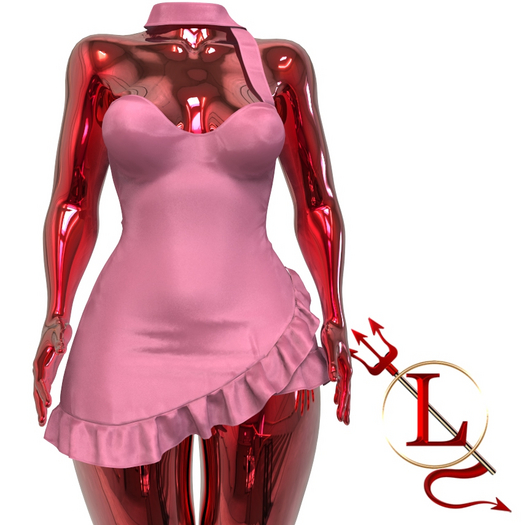 Pink Collar Dress