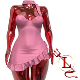 Pink Collar Dress
