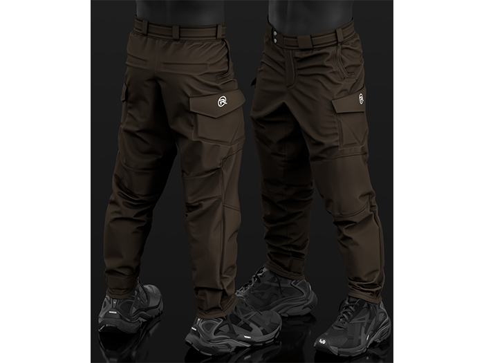R8TERZ - Flight Tech Set Brown Pants