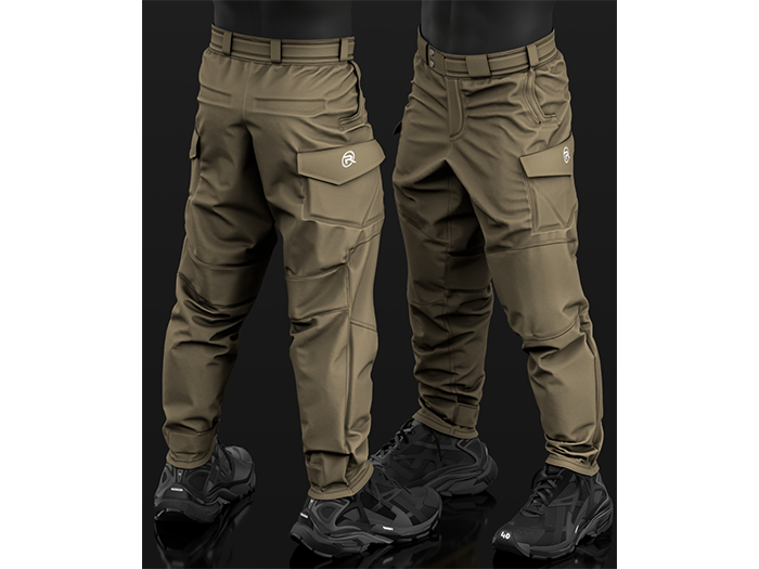 R8TERZ - Flight Tech Set Khaki Pants