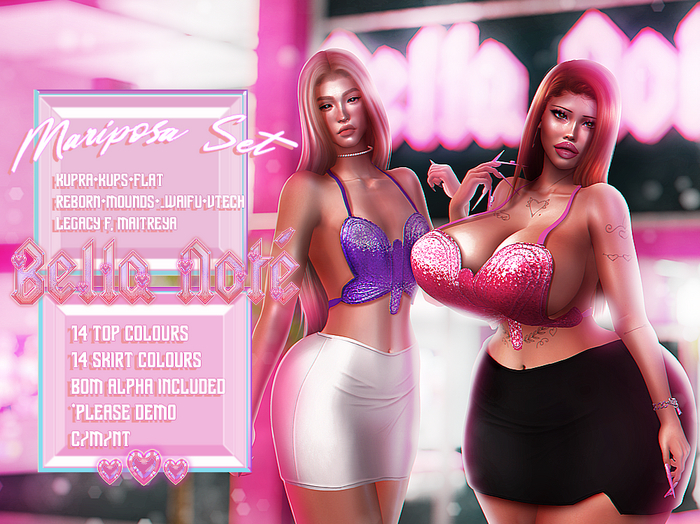Bella Note- Mariposa *SKIRT* FATPACK