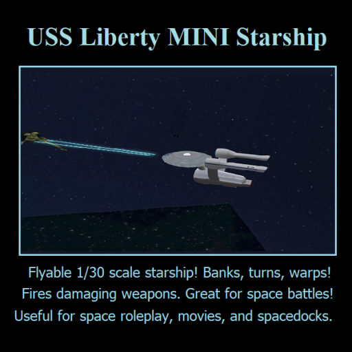 USS Liberty MINI Starship boxed