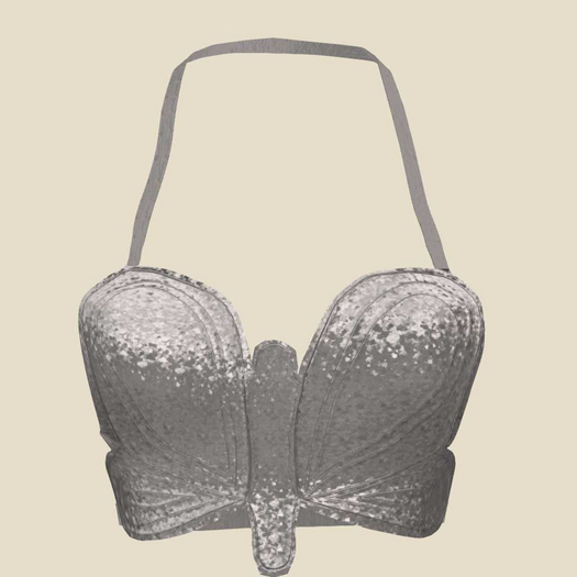 Bella Note- Mariposa Top SILVER