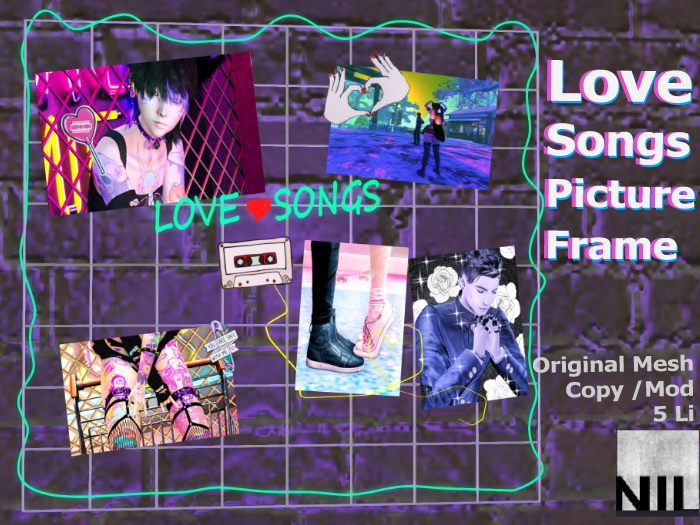 -NIL- Love Songs Picture Frame 
