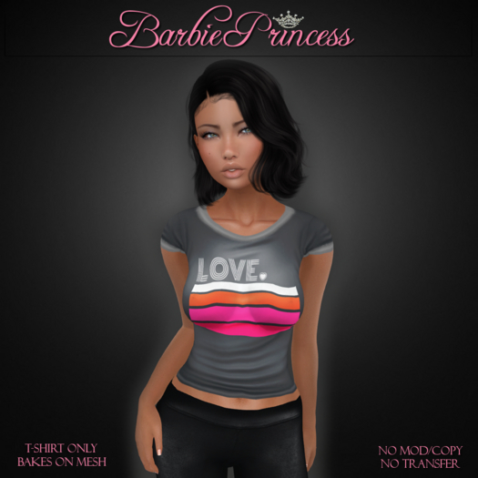 BARBIE PRINCESS ~Love~ Shirt