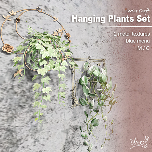 MMM-Wire Craft-Hanging Plants Set(fat pack)