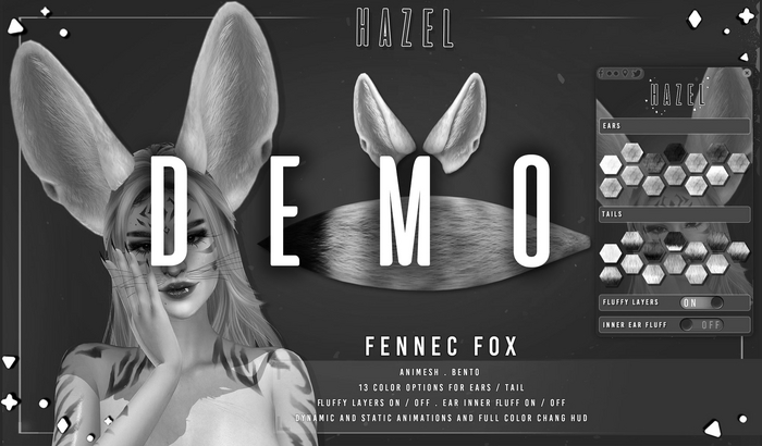 HAZEL . FENNEC FOX [DEMO]