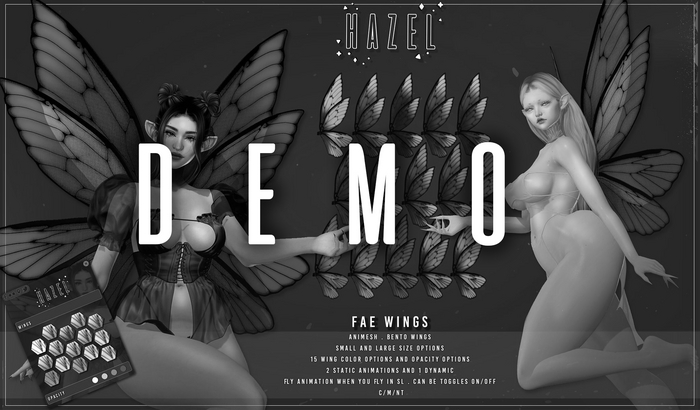 HAZEL . FAE WINGS . DEMO