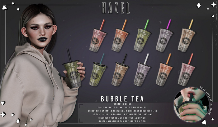 HAZEL . BUBBLE TEA