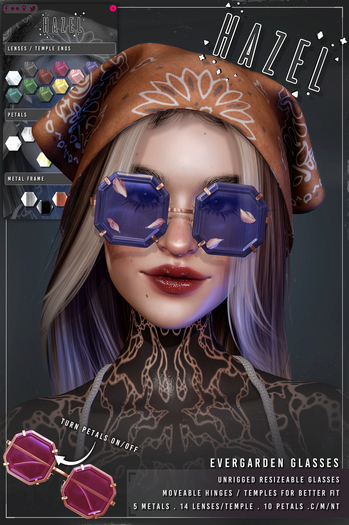 HAZEL . EVERGARDEN GLASSES