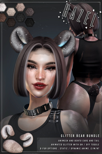 HAZEL . GLITTER BEAR BUNDLE