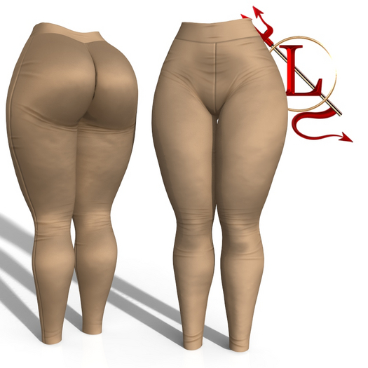 Beige Leggings