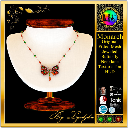 Monarch Butterfly Necklace