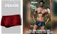 [ ERAUQS ] - Nas Swim Trunks - 01