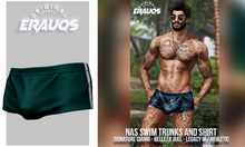 [ ERAUQS ] - Nas Swim Trunks - 02